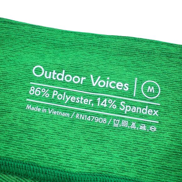 Outdoor Voices Warmup Leggings & Sports Bra Pine‎ Green Size Medium - Picture 4 of 10